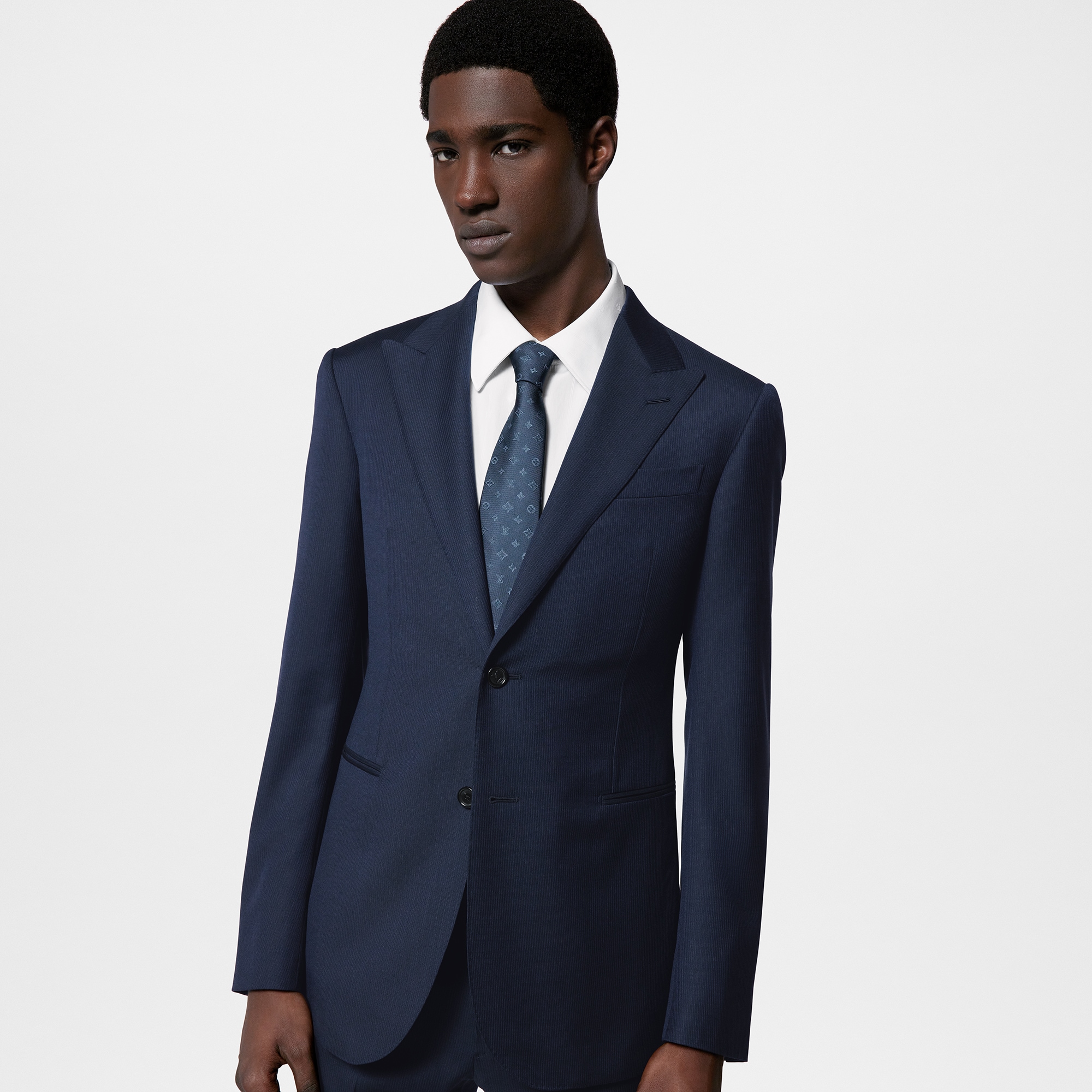 Single Breasted Wool Pont Neuf Suit Ready to Wear LOUIS VUITTON